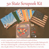 50 States Scrapbook Album Kit 50 States Scrapbook Album Kit