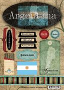 Argentina Scrapbook Stickers