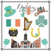 Dublin Memories Cut Out Scrapbook Paper Dublin Memories Cut Out Scrapbook Paper