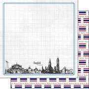 Bangkok Thailand Adventure Scrapbook Paper