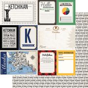 Ketchikan Alaska Journaling Scrapbook Paper