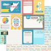 Cozumel Journaling Scrapbook Paper