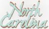 North Carolina Scrapbook Cut Out North Carolina Scrapbook Cut Out