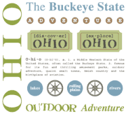 Ohio Scrapbook Stickers