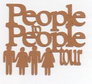 People to People Scrapbook Cut Out