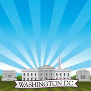State Line Washington DC scrapbook Paper