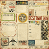 Destination Double -Sided Travel Scrapbook Paper