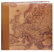 World Map Scrapbook Album